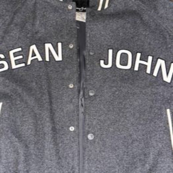 Men's Sean John Varsity Jacket - Picture 2 of 5